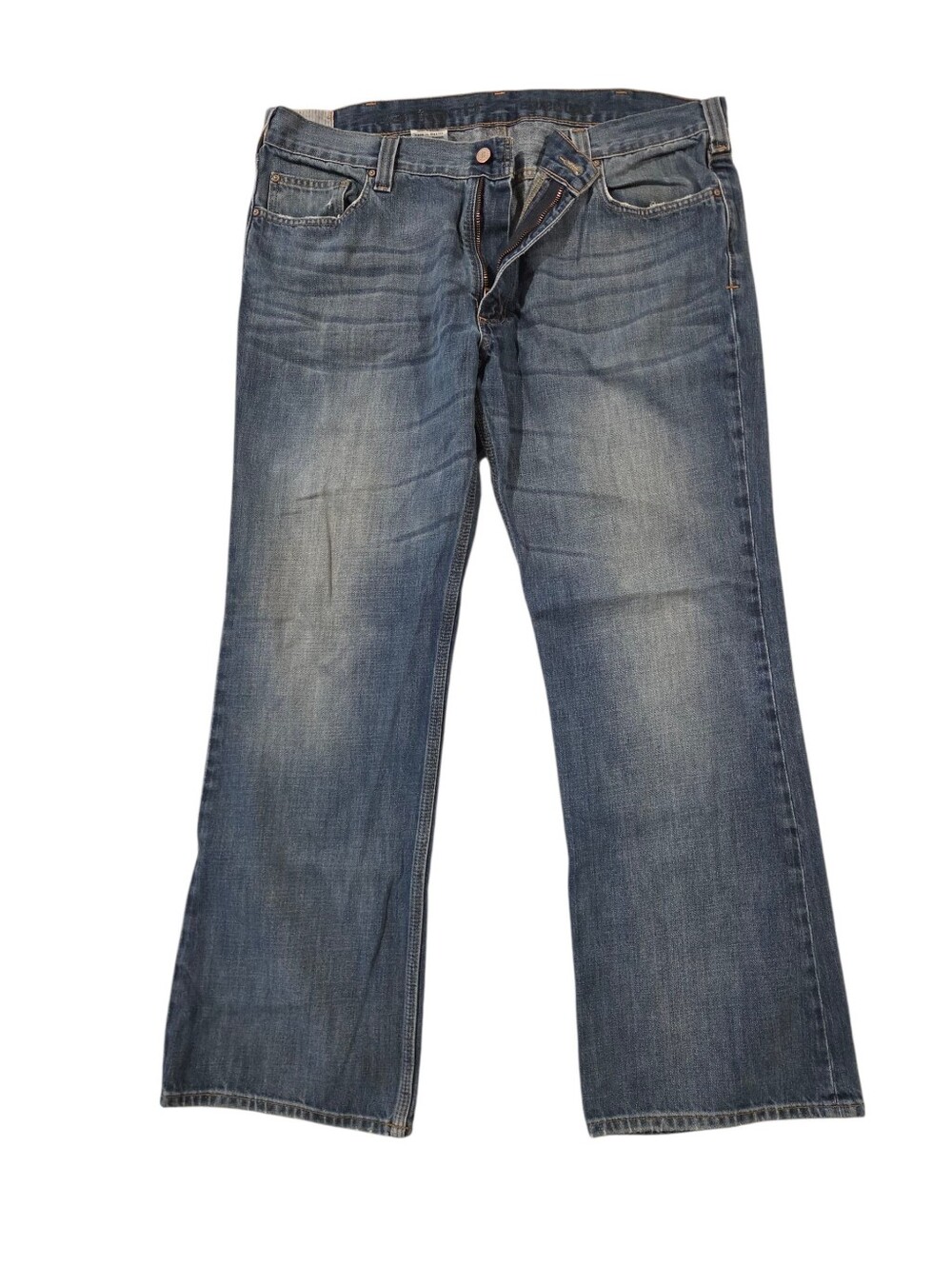 Carhartt Men's Medium Blue Straight-Leg Jeans